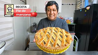 EL MEJOR Pie de Manzana CASERO 🍎 ¡Receta Super fácil y Rapida  💚 Mi Receta Mágica [upl. by Sapienza]