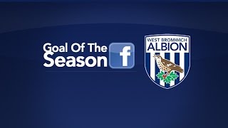 Contenders for the 201415 West Bromwich Albion Goal of the Season [upl. by Lynea]