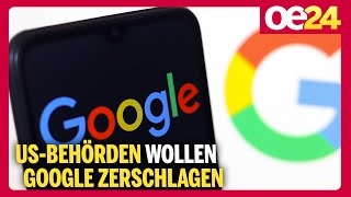 USBehörden wollen Google zerschlagen [upl. by Llatsyrc]