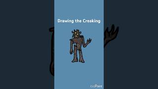 Drawing the Creaking art minecraft digitalart [upl. by Lah158]