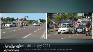 Les Bouchons de Joigny 2024  Défilé de voitures et de tracteurs [upl. by Atinrahc]