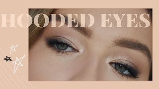 Easiest Eye Shadow Technique for Hooded Eyes [upl. by Annawot]