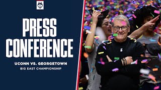 Postgame Press Conference  UConn vs Georgetown  BIG EAST Championship [upl. by English]