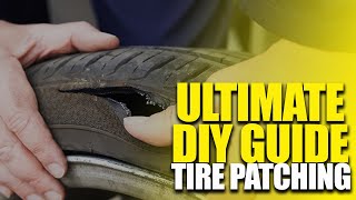 Ultimate DIY Guide  Tire Patching Made Easy With Tire Patches [upl. by Menard134]