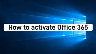 How to activate Microsoft Office  Office 365  All Office Activated  Working  Best way [upl. by Alva]