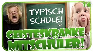 TYPISCH SCHULE 14  GEISTESKRANKE MITSCHÜLER MINECRAFT [upl. by Jereme]