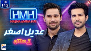 Hasna Mana Hai with Tabish Hashmi  Adeel Chaudhry Pakistani ActorSinger  Episode 115  Geo News [upl. by Leiad330]