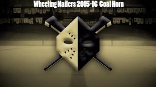 Wheeling Nailers 201516 Goal Horn [upl. by Ennovyhs]