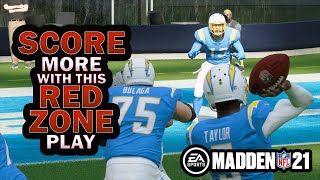 Get EASY Red Zone TDs with this Madden 21 Money Play [upl. by Chyou]