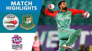 Bangladesh Comfortably Reach Super 10s  Bangladesh vs Oman  ICC Mens WT20 2016  Highlights [upl. by Norred]