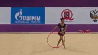 Shibayama Ruriko Japan MOSCOW R G GRAND PRIX 21022015 [upl. by Nolad]