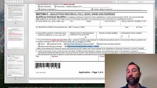 How to fill out the Contractor Application [upl. by Norton]