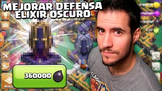 MEJORO DEFENSA con ELIXIR OSCURO al MÁXIMO en CLASH OF CLANS TH 15 [upl. by Auoz677]