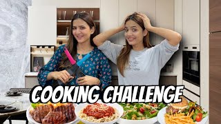 Fatima vs Hira Cooking Challenge Subne kiski dish ko zayda pasand kia Sistrology [upl. by Larina]