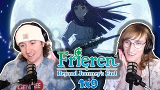 CRAZY DEMON BATTLE  SISTER REACTS TO FRIEREN  Frieren Beyond Journeys End 1x9 ReactionReview [upl. by Wolram]