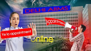 Delhi AIIMS Online Appointment Kaise le New Update 2023  How to Book OPD Appointment in AIIMS Delhi [upl. by Anairda]