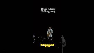 Great show of the year Bryan Adams 2024Shillong [upl. by Assirol986]