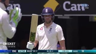 Malan powers to Ashes fifty at the Gabba [upl. by Hickie750]