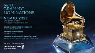 The 2024 GRAMMY Nominations Are TODAY Friday Nov 10 2023 [upl. by Sapienza]