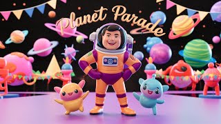 Planet Parade  Fun Skit amp Song to Learn the Planets Names [upl. by Lolande]