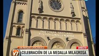 Visión 7 Se celebra el Día de la Medalla Milagrosa [upl. by Euqinaj]