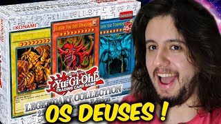 A CAIXA dos DEUSES EGÍPCIOS do YUGIOH  unboxing [upl. by Earesed]