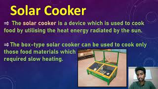 Solar Cooker  Sources of energy  WorkingHindi Explanation Class 10 NCERTS ChandPhysics [upl. by Drogin]