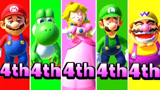 Mario Party Superstars  All Characters Losing Animations [upl. by Aksoyn]