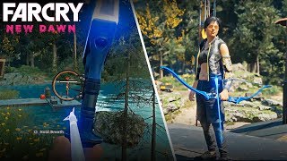 Far Cry New Dawn  BLOOD DRAGON Recurve Bow Gameplay BEST BOW [upl. by Pascal388]