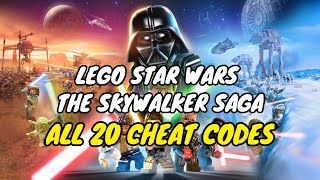 ALL NEW 20 CHEAT CODES In LEGO Star Wars The Skywalker Saga [upl. by Xavier231]