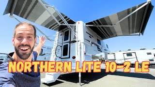 How Indestructible Is This Truck Camper The Northern Lite 102LE [upl. by Leroj]