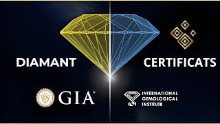 Diamants certifiés  GIA ou IGI  On compare   Comparing GIA And IGI Certified Diamonds [upl. by Abagael3]