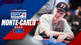 EPT MONTECARLO €5K MAIN EVENT – DAY 4 [upl. by Yrrehc]