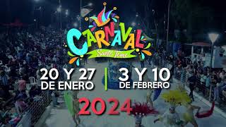 🎉CARNAVAL 2024  Santo Tomé Corrientes🎉 [upl. by Nwahsid]