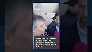 VOTÓ MÁXIMO KIRCHNER quotHay dos proyectos de país muy clarosquot  Telefe Noticias [upl. by Divadnahtanoj]