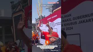 Ahok hadir di kampanye pramdoelcagub pdiperjuangan ranokarno jakarta menang [upl. by Saucy]