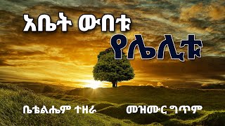 Betty Tezera Ethiopia  Abet Wubetu Yelelitu ቤተልሔም ተዘራ  አቤት ውበቱ የሌሊቱ New protestant mezmur lyrics [upl. by Campball744]