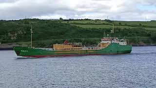 Shipping in Waterford estuary 🇮🇪 [upl. by Ecydnac]