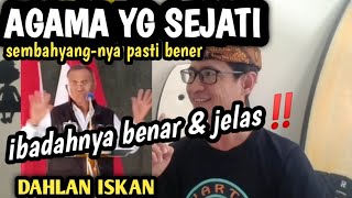 AGAMA YG SEJATI SEMBAHYANG nya juga SEJATI IBADAHnya juga SEJATI bukan ritual² ga jelas‼️ [upl. by Atteuqahc73]