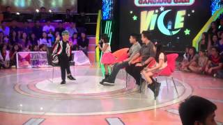 TheVoiceKids PH Lyca sings Wrecking Ball ala Mommy D on GGV [upl. by Gosney]