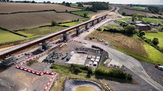 HS2 Wendover Dean Viaduct [upl. by Ativoj607]