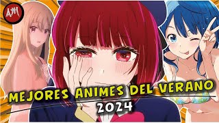 NUESTROS 10 ANIMES FAVORITOS DEL VERANO 2024  Top exprés [upl. by Celie]