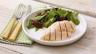 Poached Chicken Breasts Martha Stewart [upl. by Vierno]