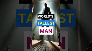 The Tallest Man In The World guinnessworldrecords facts ytshorts youtubeshorts world [upl. by Sema]