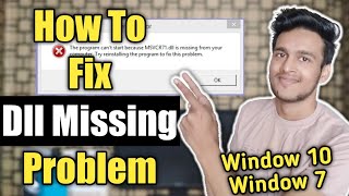 Dll files missing windows 10 amp 7  How to fix dll errors in windows 10 amp 7 [upl. by Attenauqa]