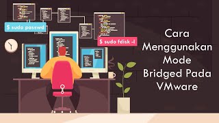 Cara Menggunakan Mode Bridged Pada VMware [upl. by Ahsiym]