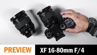 First Look Fujifilm XF1680mm f4 R OIS WR [upl. by Meara]