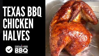 Texas Smoked BBQ Chicken recipe  Rec Tec  Kosmos Q [upl. by Doscher]