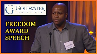 Christian Watson Goldwater Freedom Award Acceptance Speech [upl. by Aiynot]