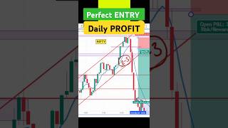 Perfect ENTRY✅ Daily PROFIT💸🤑 Options Trading for Beginners trading nifty shorts [upl. by Bourgeois423]